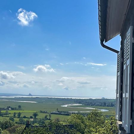 La Butte - Maison De Vacances Avranches Avec Vue Sur Le Mont Saint Michel Le Val-Saint-Père Zewnętrze zdjęcie