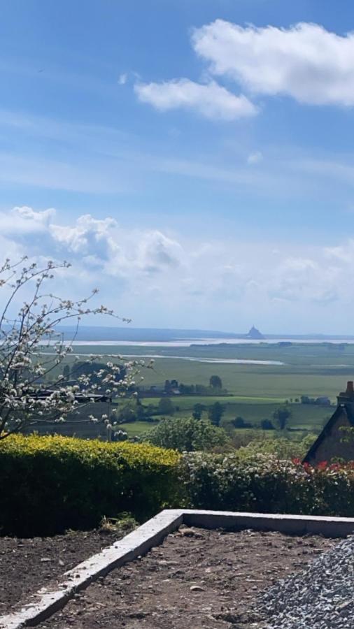 La Butte - Maison De Vacances Avranches Avec Vue Sur Le Mont Saint Michel Le Val-Saint-Père Zewnętrze zdjęcie